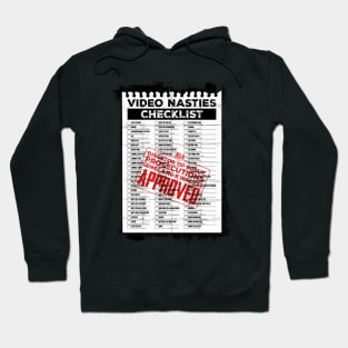 Video Nasties checklist Hoodie